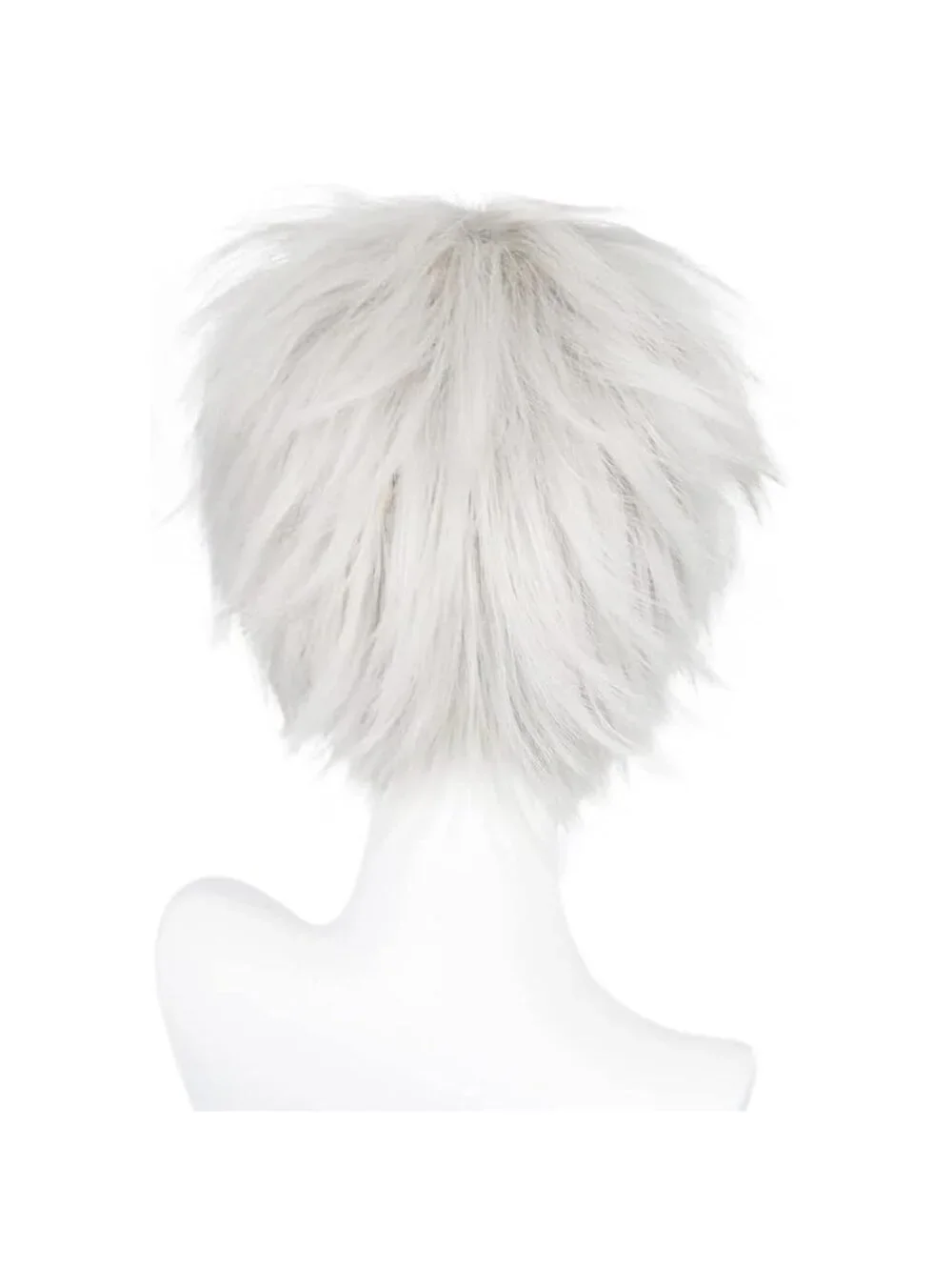 Men's Teal Green Synthetic Fiber Short Blonde Golden Cosplay Modern Wigs
